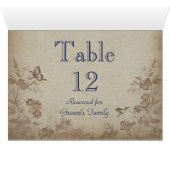 Vintage Blumen Beige (Innenansicht Horizontal (Unten))