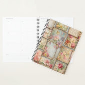Vintage Blumen-Collage Planer (Anzeige)