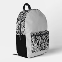 Vintage-Blumen-Design-Rucksack