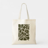 Vintage-Blumen-Design-Tasche Tragetasche (Rückseite)