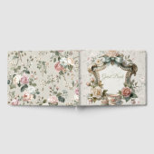 Vintage-Blumen-Gästebuch für Teeparty oder Hochzei Gästebuch (Voll)