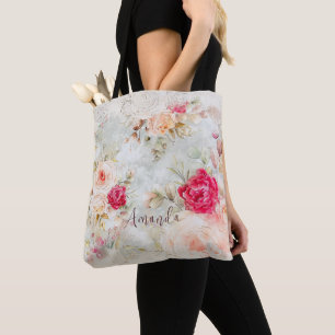 Vintage-Blumen-Junggesellinnen-Abschied Brautjungf Tasche