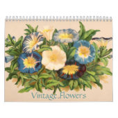 Vintage Blumen Kalender (Titelbild)