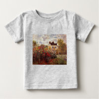 Vintage Blumen Monet-s-Garten-in-Argenteuilsonne