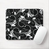 Vintage-Blumen Mousepad (Mit Mouse)