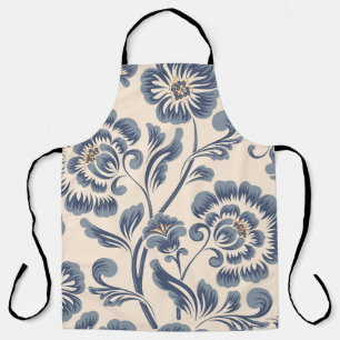 Vintage-Blumen nahtloses Musterelement. Elegante T Schürze