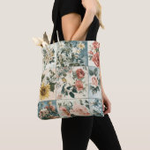 Vintage Blumen-Patchwork-Design Tasche (Von Nahem)
