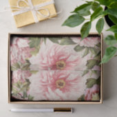 Vintage Blumen-Pfingstrose + Seidenpapier (Geschenk)