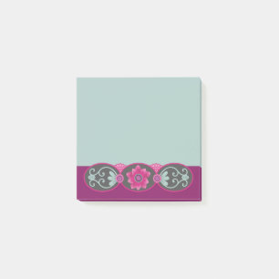 Vintage-Blumen-Post-it-Notes Post-it Klebezettel