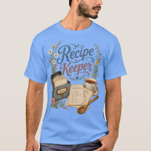 Vintage-Blumen-Rezeptsammlung Cottagecore T-Shirt
