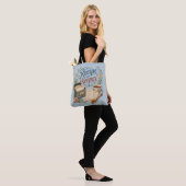 Vintage-Blumen-Rezeptsammlung Cottagecore Tasche (Am Model)