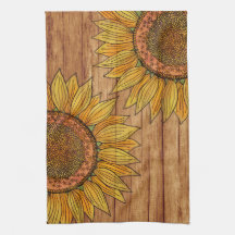 Vintage-Blumen-Rustikale-Elegante-Holz-Kunst-Sonne