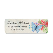 Vintage Blumen Schmetterling Garten Natur Blumenmu
