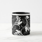 vintage Blumen Tasse (Zentrum)