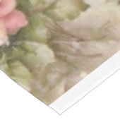 Vintage-Blumen Tischdecke (Schrägansicht)