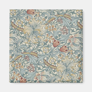 Vintage Blumen William Morris Golden Lily Magnet