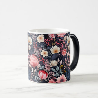 Vintage Blumenarchitektur - Zeitlose Blume Kunst Verwandlungstasse