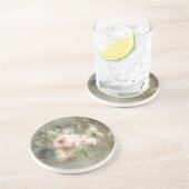 Vintage Blumenbemalung Getränkeuntersetzer (Seite)