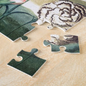 Vintage Blumenbilder Puzzle (Seite)