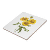 Vintage Blumenblanket Blume Sonnenblumen von Redou Fliese (Seite)
