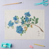 Vintage Blumenblumen Ephemera Decoupage Seidenpapier (Basteln)