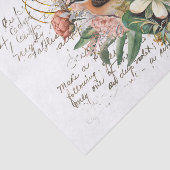 Vintage BlumenCollage Seidenpapier (Ausschnitt)