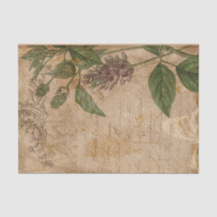 Vintage BlumenCollage Seidenpapier