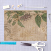 Vintage BlumenCollage Seidenpapier (Handwerk)