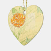 Vintage Blumendekoration, Ornament (Links)