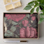 Vintage Blumendekoupage im antiken Stil Seidenpapier (Geschenk)