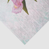 Vintage Blumendekoupage Seidenpapier (Detail)