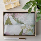 Vintage Blumendekoupage Seidenpapier (Geschenk)