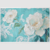 Vintage Blumendekoupage Seidenpapier (Vorderseite)