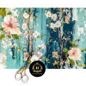 Vintage Blumendekoupage Seidenpapier