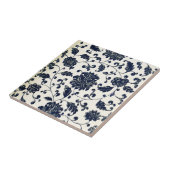 Vintage-Blumendesign Fliese (Seite)