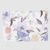 Vintage Blumendrucke 1 Golfhandtuch (Horizontal)