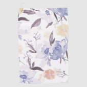 Vintage Blumendrucke 1 Golfhandtuch (Vorderseite)