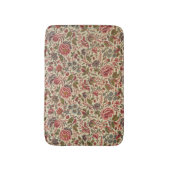 Vintage Blumendrucke Badematte (Vorderseite Vertikal)