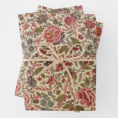 Vintage Blumendrucke Geschenkpapier Set (Beispiel)
