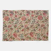 Vintage Blumendrucke Geschirrtuch (Horizontal)