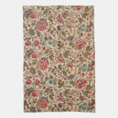 Vintage Blumendrucke Geschirrtuch (Vertikal)