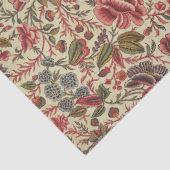 Vintage Blumendrucke Seidenpapier (Detail)