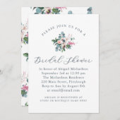 Vintage Blumendusche Ankündigung (Vorne/Hinten)