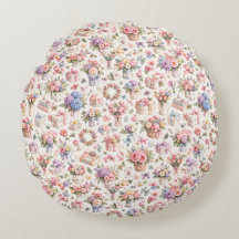 Vintage-Blumengarten-Muster | Romantische Rosen