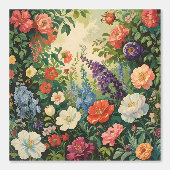 Vintage Blumengartenschale und -klemme Tapete (Vorderseite)