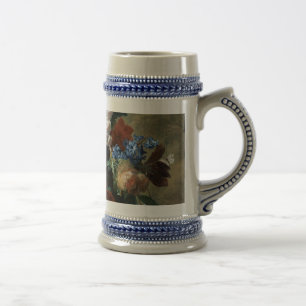 Vintage Blumengemälde Jan van Huysum Bouquet von B Bierglas