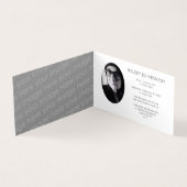 Vintage, blumengeschmückte Erholung in Ruhe (Innenseite)