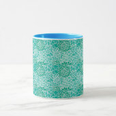 vintage Blumengestaltung Tasse (Zentrum)