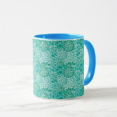 vintage Blumengestaltung Tasse (VorderseiteRechts)