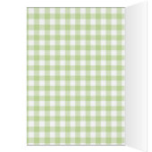 Vintage Blumengrüßkarte (Innen (Links))